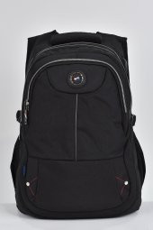 Elatae Unisex Ortopedik Çok Gözlü Günlük Seyahat Okul Sırt Çantası Siyah 2237 thumbnail 2