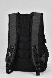 Elatae Unisex Ortopedik Çok Gözlü Günlük Seyahat Okul Sırt Çantası Gri 2225 - 5