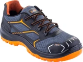 Bmes İş Güvenliği Ayakkabısı Çelik Burunlu Turuncu Taban S400 - 1