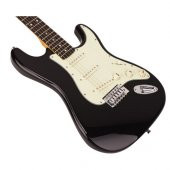 SX SST62+ Stratocaster Black Elektro Gitar (KILIF+ASKI+JAK+PENA) - 3