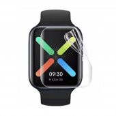 Oppo Watch 2 42mm Ön Darbe Emici Ekran Koruyucu Nano Cam (4 Adet) - 1
