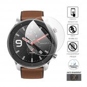 Amazfit GTR 42mm Ön Darbe Emici Ekran Koruyucu Nano Cam (4 Adet) thumbnail 1