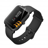 Amazfit Bip-Bip Lite Ön Darbe Emici Ekran Koruyucu Nano Cam (4 Adet) thumbnail 1