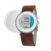 Pebble Time Round Ön Darbe Emici Ekran Koruyucu Nano Cam (4 Adet) - 1