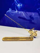 Otantik Ahşap Tütsü kayığı ((Tutsu Hediyeli)) - 1