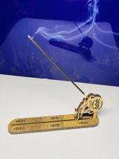 Otantik Ahşap Tütsü kayığı ((Tutsu Hediyeli)) - 1