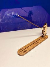 Otantik Ahşap Tütsü kayığı (Tutsu Hediyeli) - 2