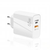 Winex 65W UsbA PD33W Quick Charger 3.0 Type-C to Type-C 3m Kablolu Hızlı Şarj Aleti Set - 1
