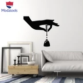 Tırnak Dekorasyon Duvar Sticker Güzellik Tırnak Salonu Manikür Kadın El Çıkartmaları - 1