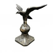 PiMarks Pirinç Döküm Kartal Eskitilmiş Büyük Dekoratif Biblo - 4