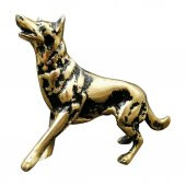 PiMarks Pirinç Döküm Biblo Kurt Köpeği - 1
