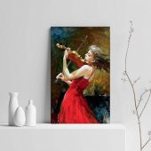 Dans ve Müzik Temalı PiMarks Kanvas Tablo 16 - 3