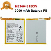 Day Huawei P9 HB366481ECW 3000 mAh Batarya Pil Orijinal Kalite Uzun Ömürlü Yüksek Kapasite - 2