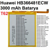 Day Huawei HB366481ECW 2900 - 3000 mAh Batarya Pil (Orijinal Kalite Uzun Ömürlü Yüksek Kapasite) - 3