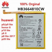 Day Huawei P8 Lite HB366481ECW 3000 mAh Batarya Pil Orijinal Uzun Ömürlü Yüksek Kapasite - 1