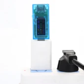 0.96 inç IPS LCD ekran 13 in 1 Çok fonksiyonlu USB Test Cihazı Gerilim Akım Güç Ölçer Voltmetre Ampermetre DC 4 30 V 5A thumbnail 5