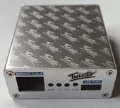 Elektronik Devre Kutusu Alüminyum Gümüş Renk Metal Boş Kutu USB PORT Ve USB UPLINK Giriş thumbnail 2