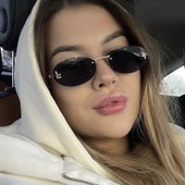 YENİ SEZON POPÜLER 2024 F Model F Siyah BAY BAYAN UNİSEX GÖZLÜK Bayan Güneş Gözlüğü thumbnail 2