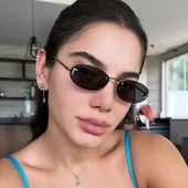 YENİ SEZON POPÜLER 2024 F Model F Siyah BAY BAYAN UNİSEX GÖZLÜK Bayan Güneş Gözlüğü thumbnail 2