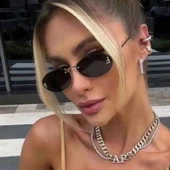 YENİ SEZON POPÜLER 2024 F Model F Siyah BAY BAYAN UNİSEX GÖZLÜK Bayan Güneş Gözlüğü - 1