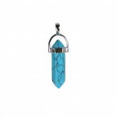 Day TURKUAZ (Firuze) TAŞI Erkek Kadın Uniex KOLYE ÇİVİ ŞEKLİNDE DOĞALTAŞ KOLYE (Hediye Kutulu) thumbnail 1