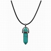 Day TURKUAZ (Firuze) TAŞI Erkek Kadın Uniex KOLYE ÇİVİ ŞEKLİNDE DOĞALTAŞ KOLYE (Hediye Kutulu) thumbnail 1