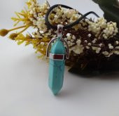 Day TURKUAZ (Firuze) TAŞI Erkek Kadın Uniex KOLYE ÇİVİ ŞEKLİNDE DOĞALTAŞ KOLYE (Hediye Kutulu) thumbnail 1