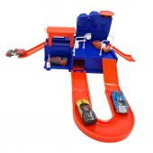 Toysan 5 Metal Yarış Aracı ve Garaj Oyun Seti TOY-33,Çocuklar İçin Garaj Seti ve Arabalar - 4