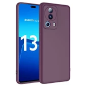 Vendas Xiaomi Mi 13 Lite Uyumlu Lansman Serisi Yumuşak Dokulu Çizilmeyi Önleyen Kadife İç Yüzeyli Silikon Kılıf - 4