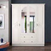 OLİMPOS 4 KAPAK 2 ÇEKMECE GARDIROP - 1