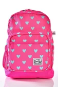 Coral High 23113 Kalp Desenli 3'lü Okul Çantası Seti thumbnail 2