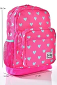 Coral High 23113 Kalp Desenli 3'lü Okul Çantası Seti thumbnail 3