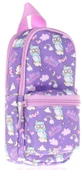 Kaukko Mor Baykuş Okul Çantası ve Kalemlik Seti - Kız Çocuk thumbnail 3