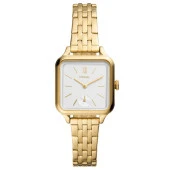 FOSSIL FBQ3832 KARE ALTIN KAPLAMA KADIN KOL SAATİ - 1