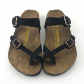 BİRKENSTOCK MAYARİ KADIN TERLİK NUBUK SİYAH thumbnail 1