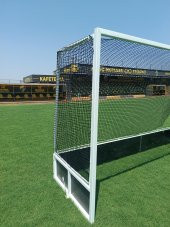 Adelinspor Metal Çim Hokeyi Kale Direği  2,14*3,66*1,2 m - 3