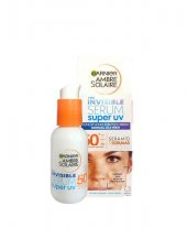 Garnier Ambre Solaire İnvisible SPF50+ Süper UV Günlük Güneş Koruyucu Serum 30 ml - 1
