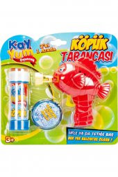Köpük Tabancası Balık Figürlü Ve Star 0,50lt Baloncuk Sıvısı - 3