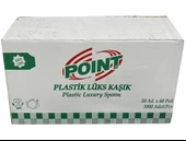 Point Plastik Lüx Şeffaf Kaşık - 18 Cm. - 3.2 Gr. - 3000 Adet - Koli thumbnail 1