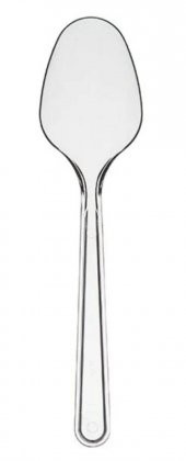 Point Plastik Lüx Şeffaf Kaşık - 18 Cm. - 3.2 Gr. - 3000 Adet - Koli - 3