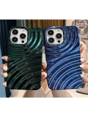 İphone 14 Pro Ripples Parlak Darbelere Dayanıklı Silikon Kılıf - 8