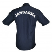 JANDARMA ASAYİŞ LACİVER KISA KOLLU GÖMLEK - 3