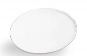 Turta Mendili / Pasta Altlığı White -Beyaz Düz Kenarlı Kalın Yuvarlak 18 cm 10 adet - 1