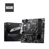 MSI PRO B760M-P DDR5 6800MHz(OC) M.2 HDMI mATX 1700p - 1