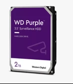 2TB WD Purple SATA 6Gb/s 64MB DV 7x24 WD23PURZ - 1