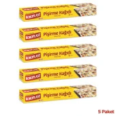 Koroplast Yağlı Fırın Tepsi Pişirme Kızartma Kağıdı - Kesimsiz - 8 Metre - 5 Kutu thumbnail 2