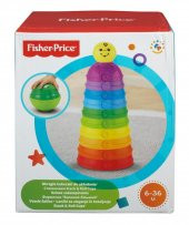 Fisher Price Numaralı Kaplar, İç içe Geçebilir 10  Renkli Kap W4472 - 3
