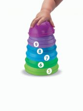 Fisher Price Numaralı Kaplar, İç içe Geçebilir 10  Renkli Kap W4472 - 10