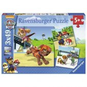 Ravensburger 3x49 Parça Puzzle Paw Petrol 092390 - 1