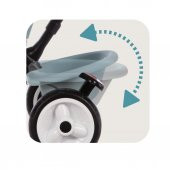 Smoby Baby Driver Comfort 3ü1 Arada Bisiklet Seti - Mavi 741500 - 3